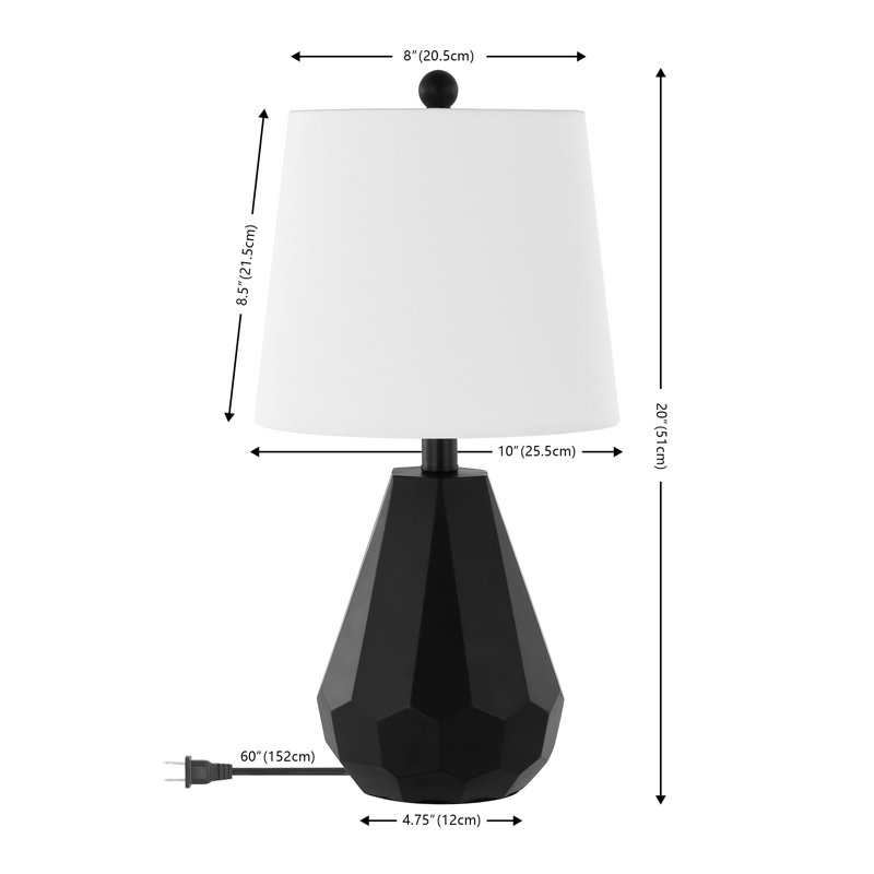 Jimie Resin Table Lamp