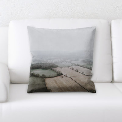 Etheridge Microsuede Reversible Throw Pillow