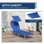 Aymelia 187cm Long Reclining Single Chaise