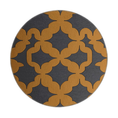 Trellis Pink Indoor and Outdoor Area Rug