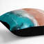Bondi Beach In Australia In Abstract Square Throw Cushion-56280680-56280679