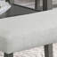 Banc à hauteur de comptoir avec repose-pieds