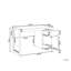 Particle Board / Chipboard Writing Desk