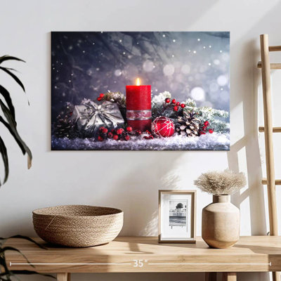 Snowy Advent Decor