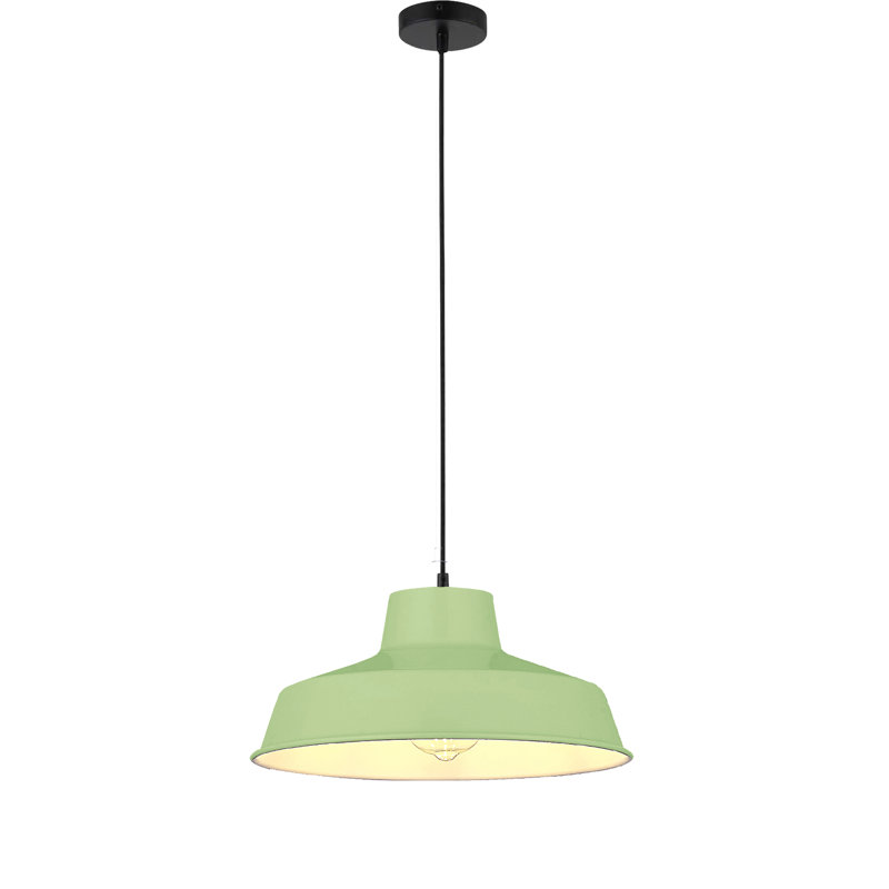 Filley 1 - Light Black Dome Pendant, Sage