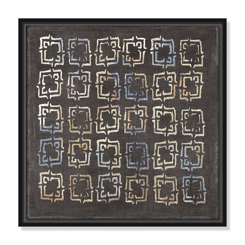 «Golden Folklore II» par Aimee Wilson, Noir, H 17,5 po x l 17,5 po