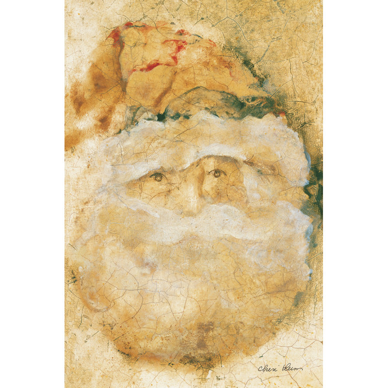 Fresco Santa par Cheri Blum 90508, H 12 po x l 8 po