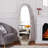 Casmer Crystal Full Length Mirror with Stand