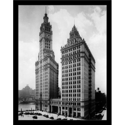 " Wrigley Building Chicago Vintage "