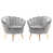 Velours gris