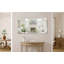 Miroir de salle de bain moderne ou rectangulaire avec cadre en noyer-1436964343