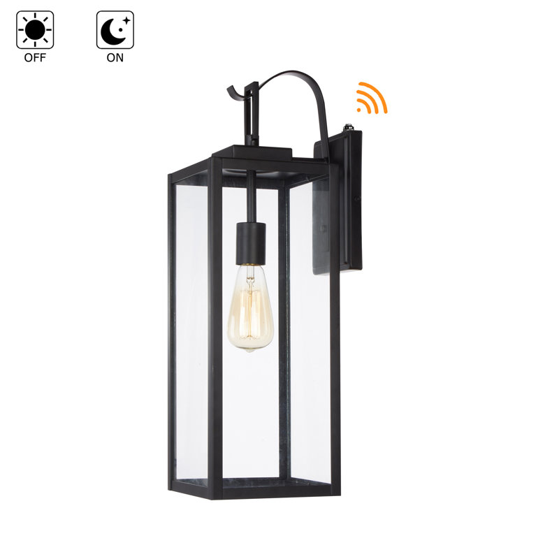 Mcadory Outdoor Wall Light with Dusk to Dawn