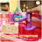 Qaba Vanity Set, Toddler Makeup Table with Faucet, Mirror, LED Light, Music, 23 Accessories, Pretend Play Set for Girls 3-6 Years-1362380658