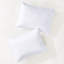 Couvre-lit réversible blanc pour lit double / grand - 3 pièces, 100%, 2 taies décoratives, double / grand, rembourrage, taies décoratives, lavable à la machine-129948267-129948268