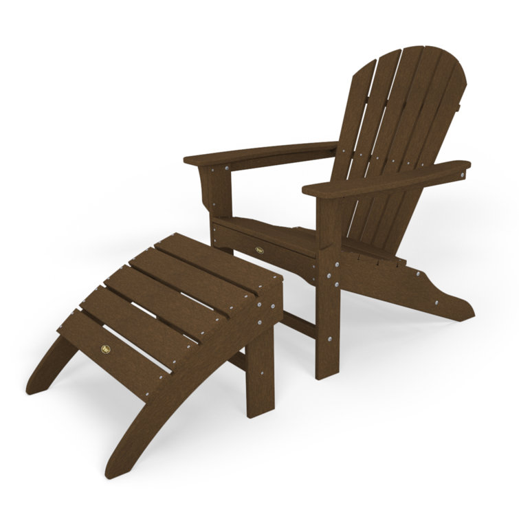 Yacht Club Shellback 2-Piece Adirondack Seating Set