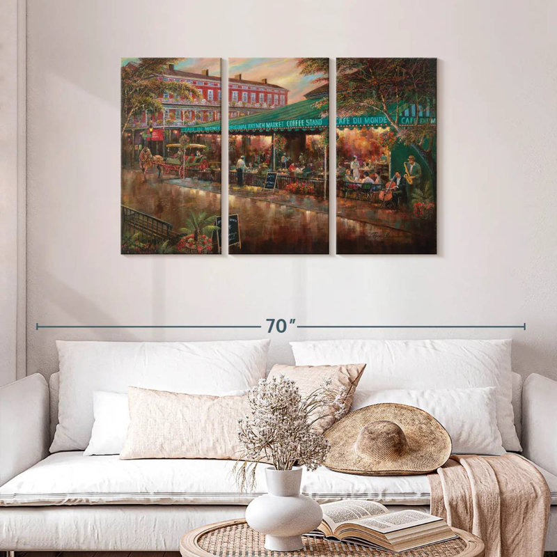 Sireci Cafe Du Monde Al Fresco, 28" H x 45" W