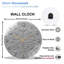 Horloge murale 12 po Frosty
