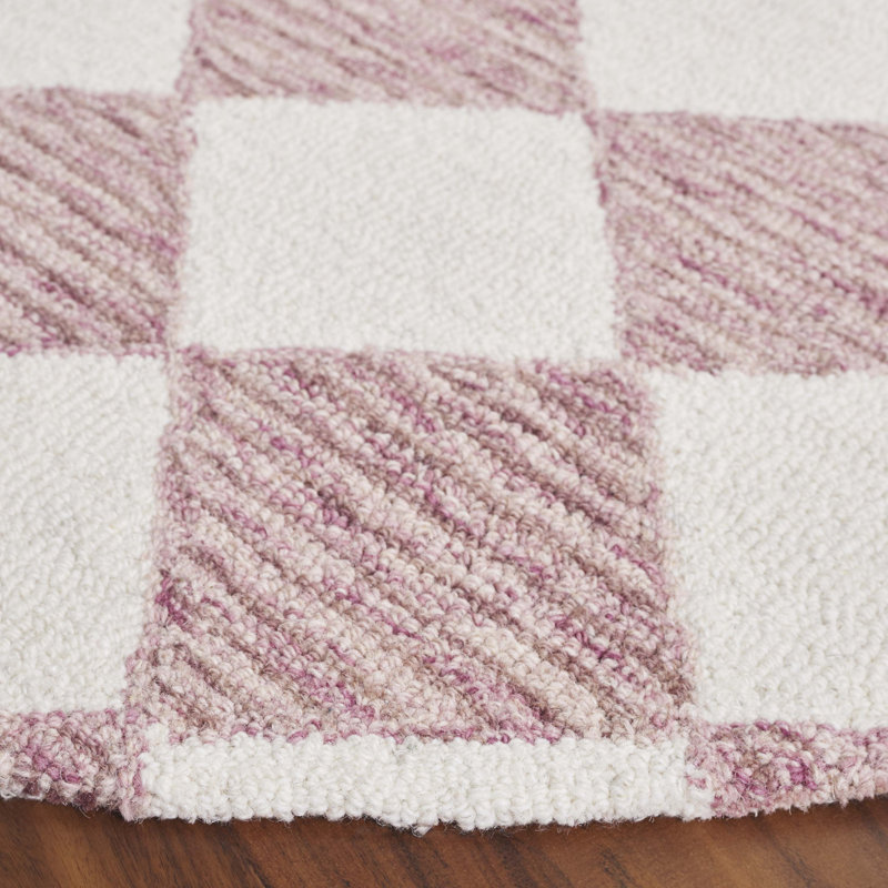 Tapis en laine Kirshon, Rond 6 pi