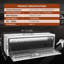 Boîte à outils 48 po 17 po 18 po, aluminium robuste, serrure et clés, loquet à poignée en T, garde les articles en aluminium