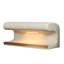 Cuir beige rembourré avec DEL pour chambre à coucher élégante-1290792656