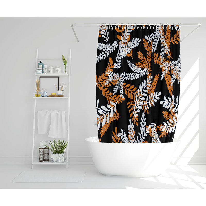 Cange Polyester Shower Curtain, 177cm H x 177cm W