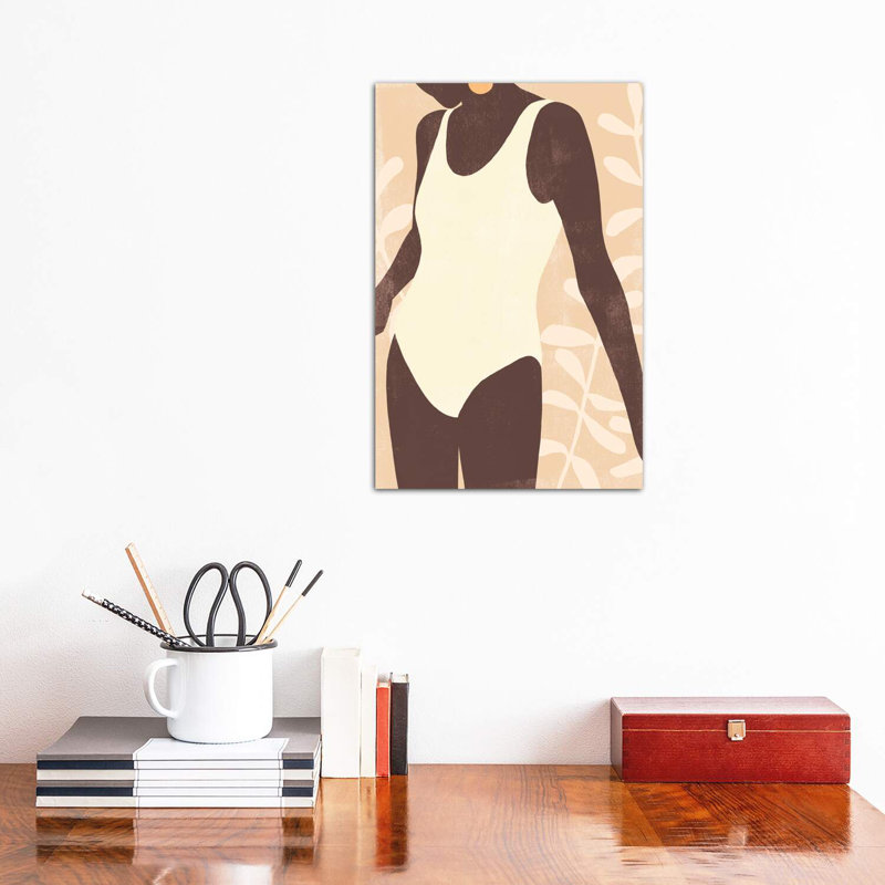 «Sunbather III», reproduction d'art, H 60 po x l 40po x P 1,5 po, Toile tendue