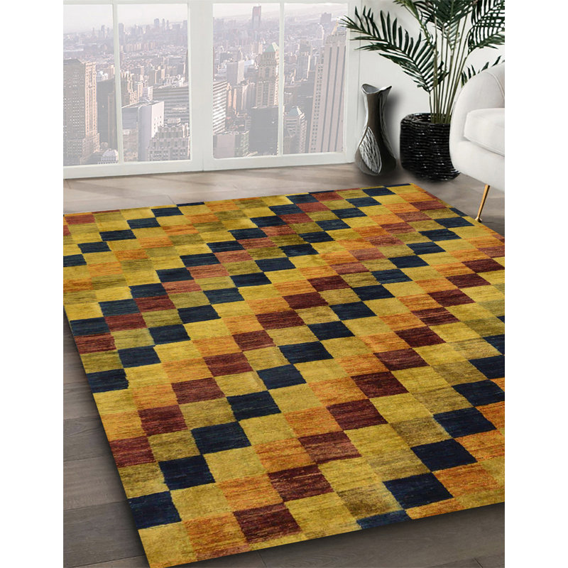 Abstract Indoor Rug, Rectangle 7' x 10'