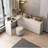 Style Makeup Table Storage Cabinet Set-106257874