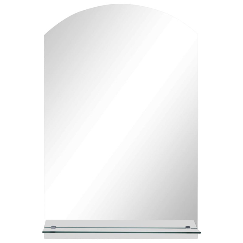 Anacoglu Wall Mirror with Shelves, 60cm H x 40cm W