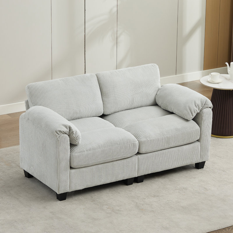Canapé modulaire 60,6 po, Grey