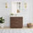 Porto 36'' Free Standing Single Bathroom Vanity with Quartz Top-754151391-754175296