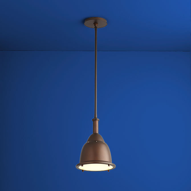 Berkowitz 1 - Light Single Pendant, Oiled Bronze
