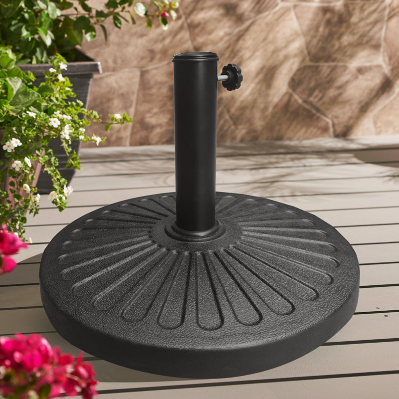 Base de parasol en résine Anzel