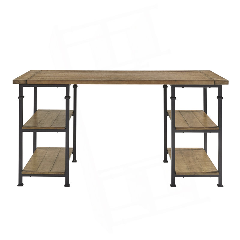 Table de bureau vintage 1 pièce avec 4 tablettes ouvertes