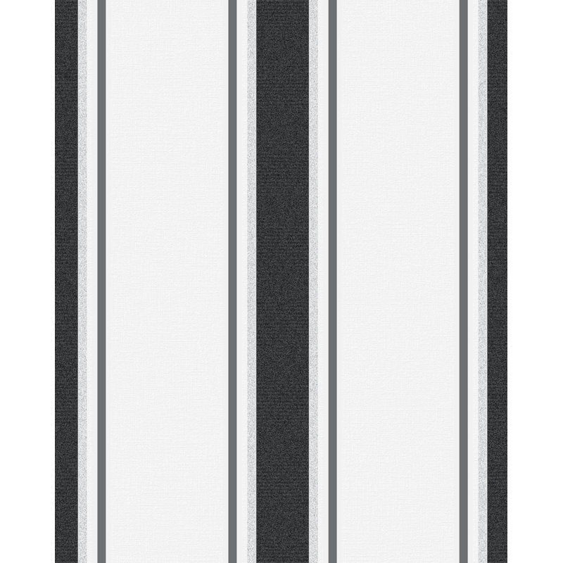 Chelsea 10m x 52cm Wallpaper Roll, Grey/Silver