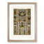 17th Century Pattern with Horses by Albert Racinet - Picture Frame Painting Print-55629358-55629353