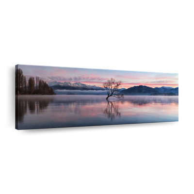 Impression sur toile Lake Subzero Serenity