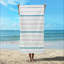 Serviettes de plage à rayures Carnmoon, serviettes de plage 100% coton 30 po x 60 po-463329467
