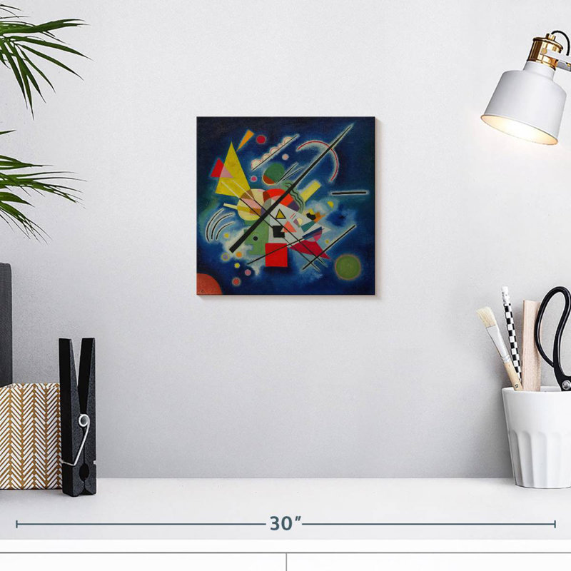 Avery - peinture bleue - 1924, H 10 po x l 10 po