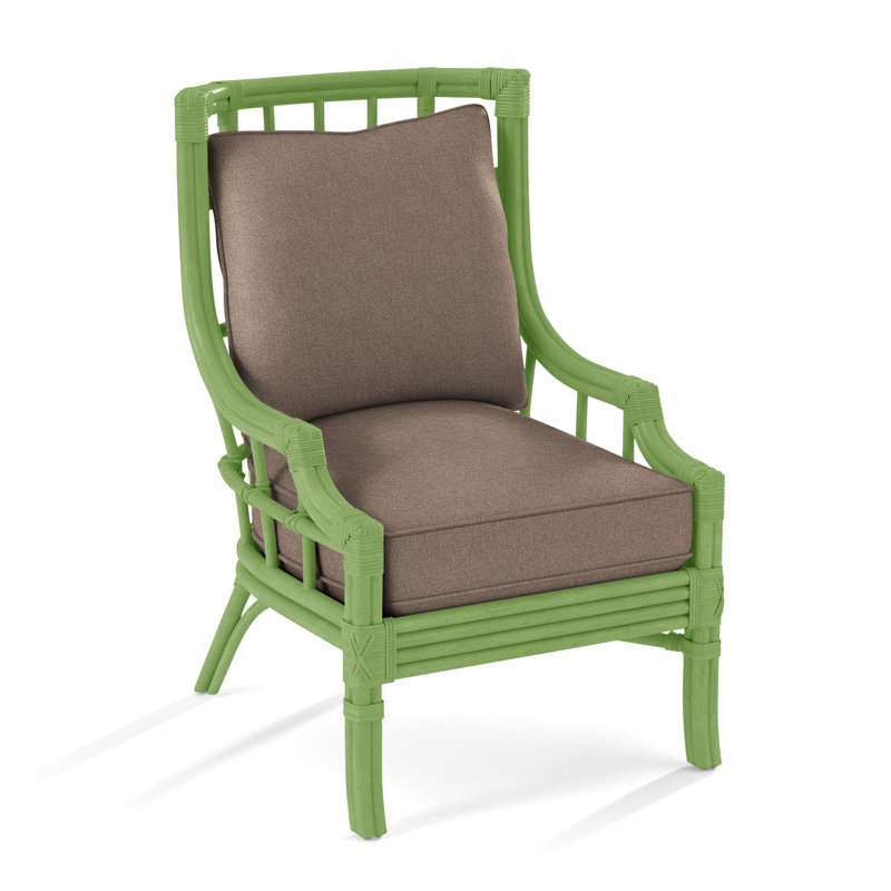Seville Armchair, Elite Ash; 0321-83, Antique Frost White