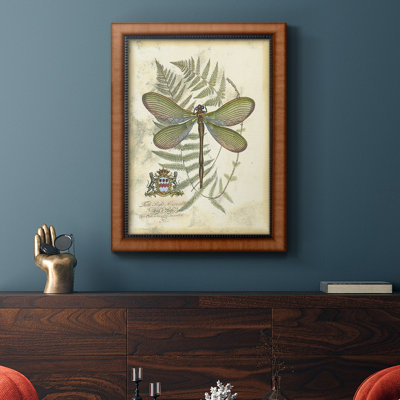 Toile encadrée de qualité supérieure Regal Dragonfly II (PP)