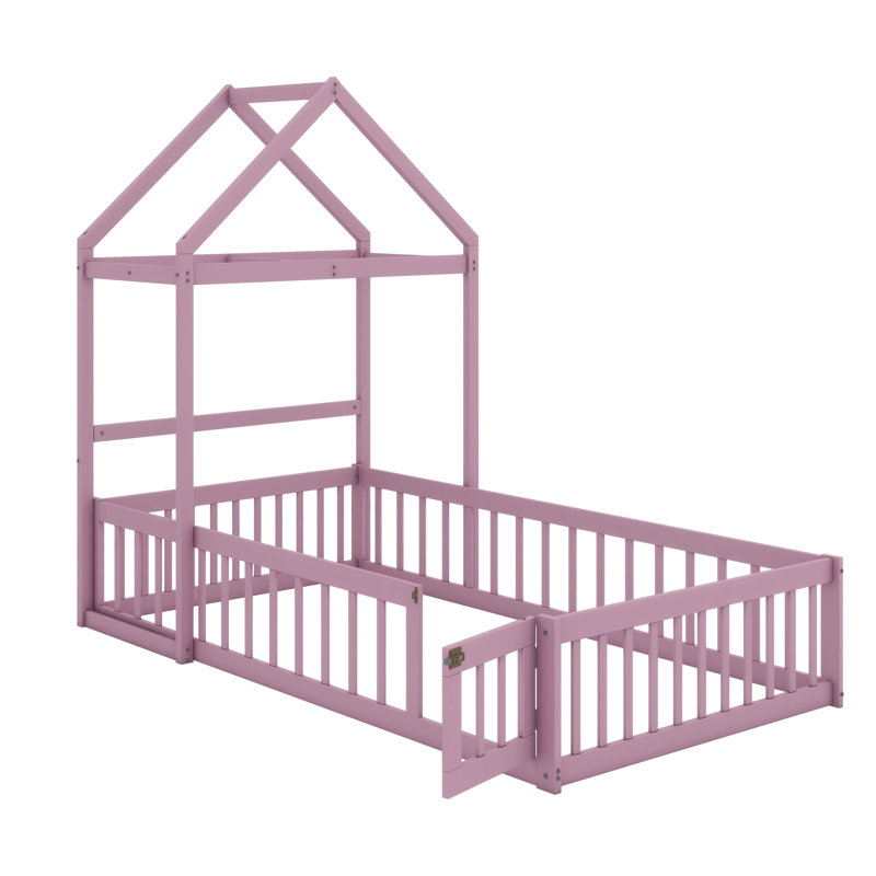 Lit de jeu Adonnis Kids Montessori, Lit simple, Bois