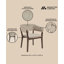 Fauteuil de salle à manger Blake-192285220