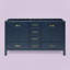 Cambridge 60'' W Double Bathroom Vanity Base-932667366-868186211
