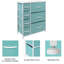 Commode 7 tiroirs - Bleu sarcelle-1192282939