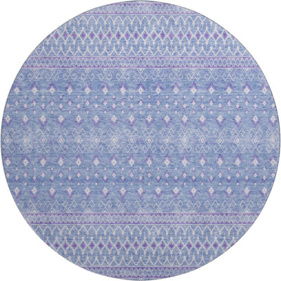Premium Machine Washable Prisco Sky Rug