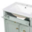 Meuble-lavabo vert 24 po avec lavabo-1443406285