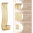 Golden Candle Wall Lamp Wall Decoration
