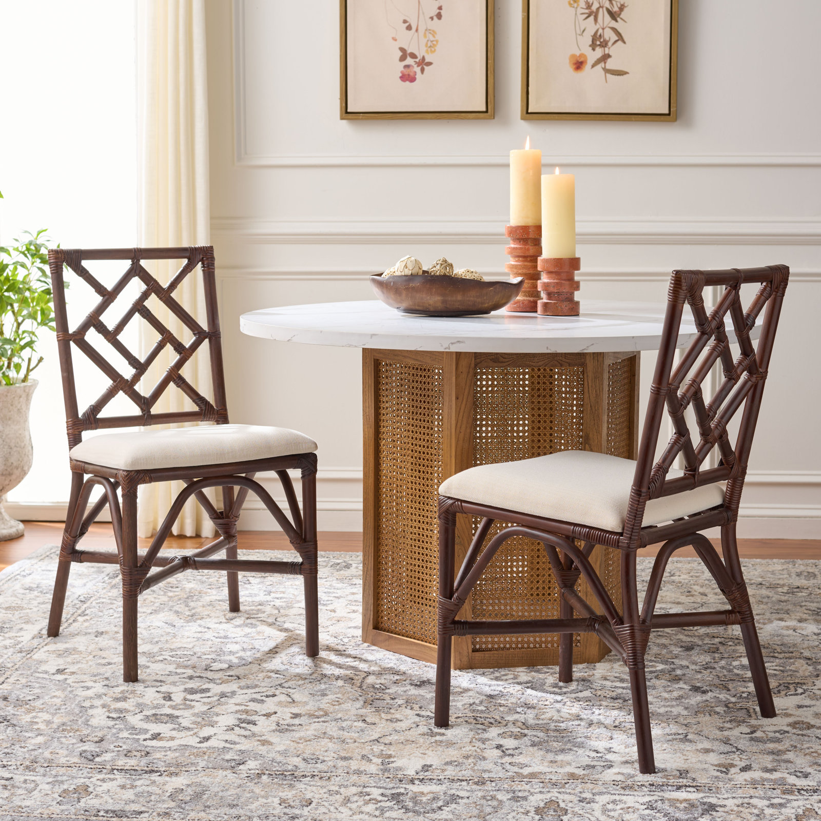 Tyndalls Park Side Chair, Chocolate Brown