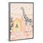 Girafe au Maroc, art encadré-49840523-49840521